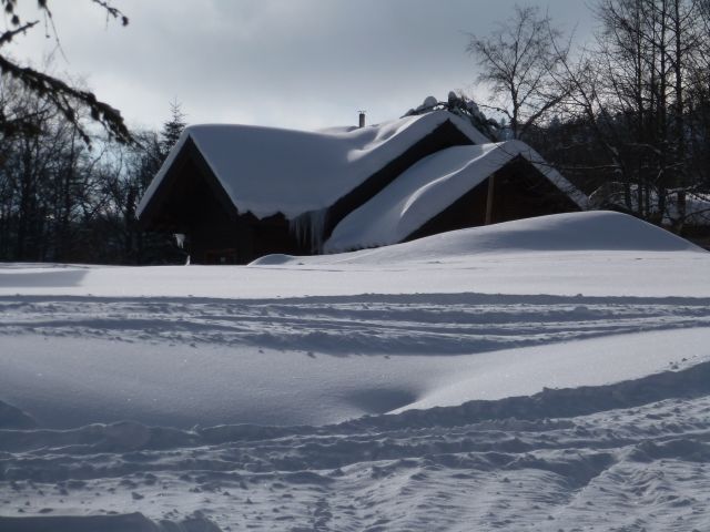 Chalet le Forney : sauna et espace 