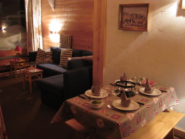 Charmant studio, Les Arcs 1800, Skis aux pieds, expo Sud