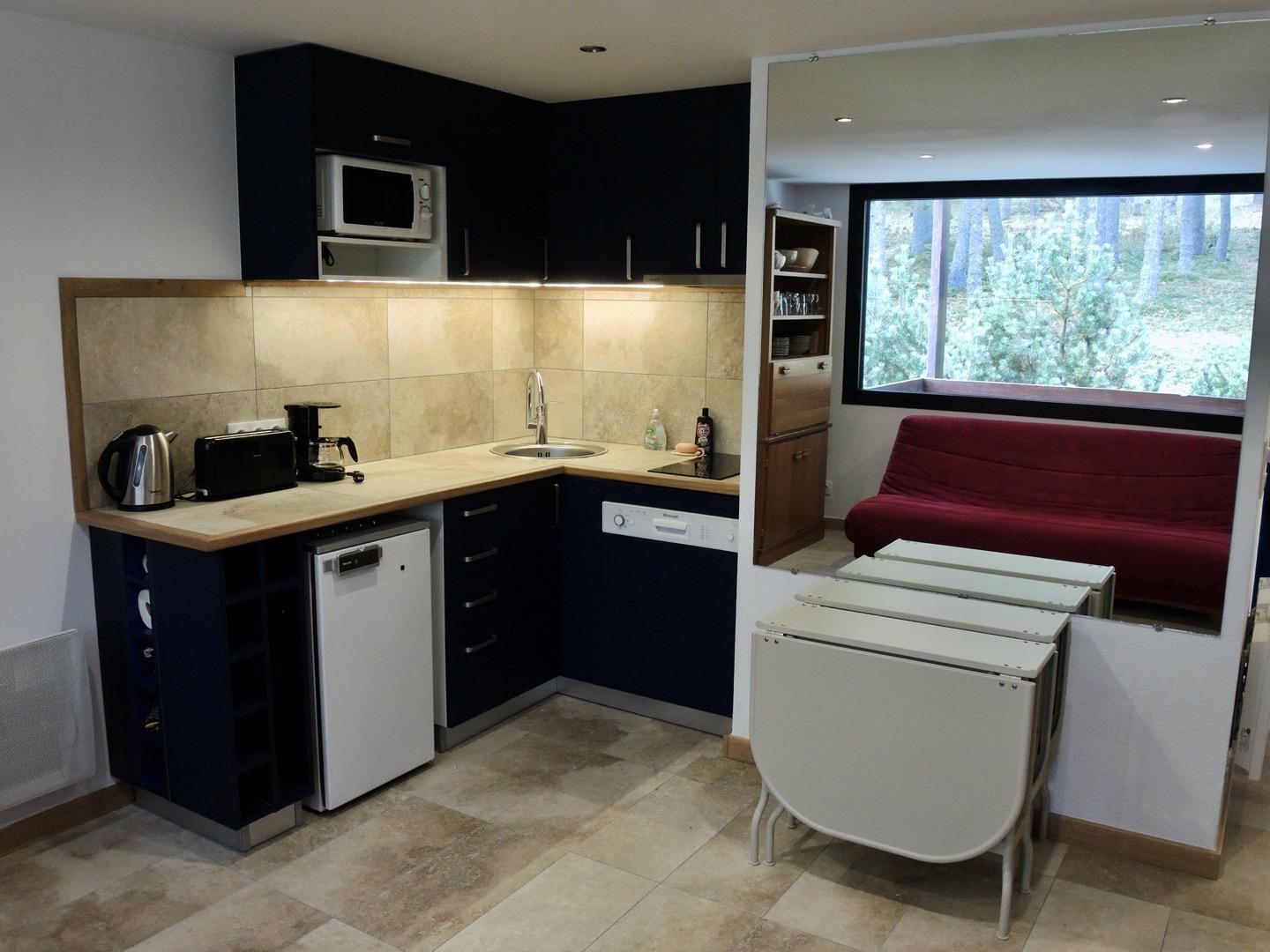 EYNE 2600 - Charmant T2 35m2 + grande terrasse pour 5  personnes