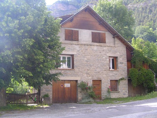 Maison pierres Colmars les Alpes