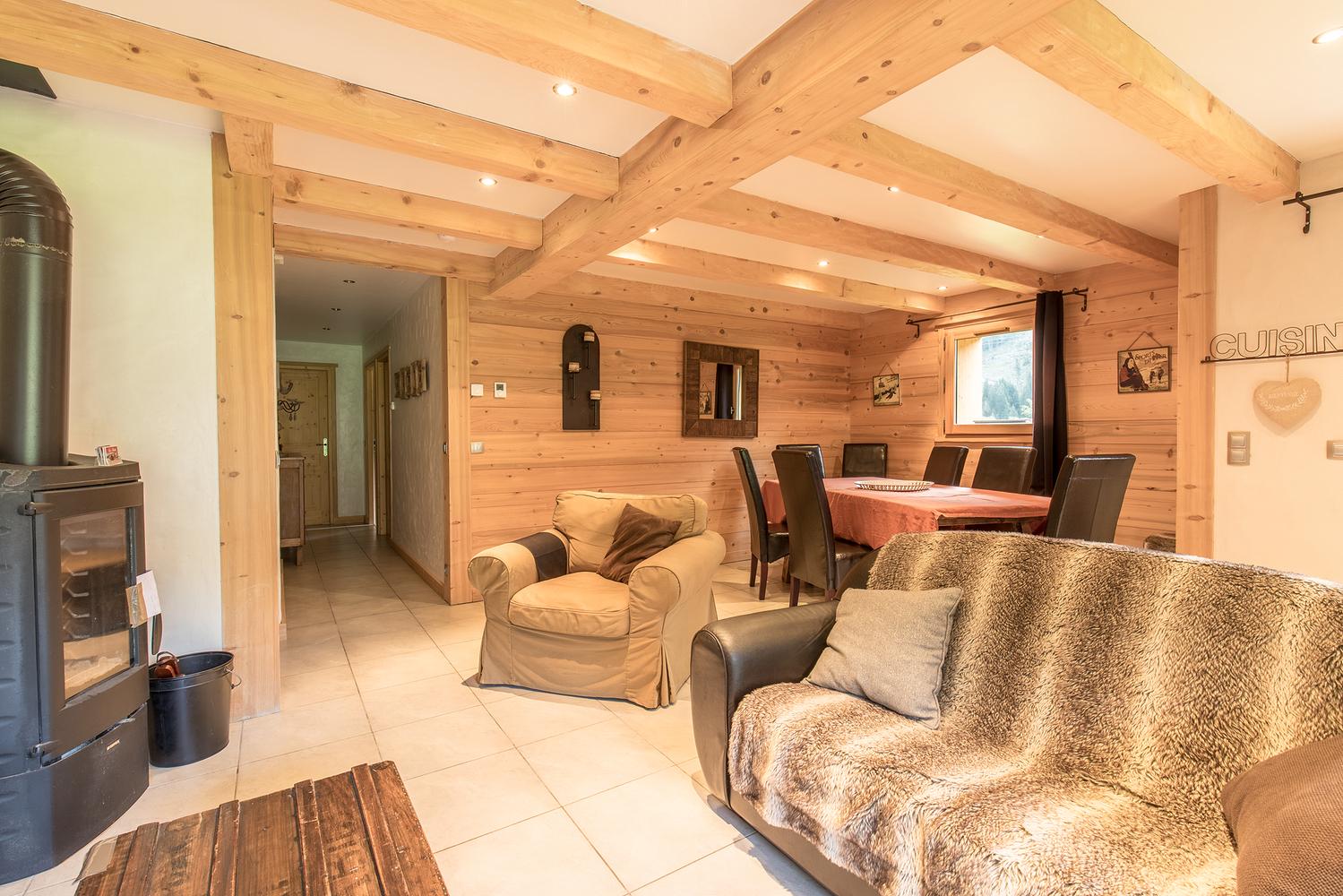 Gîte de 6 personnes dans un chalet Savoyard