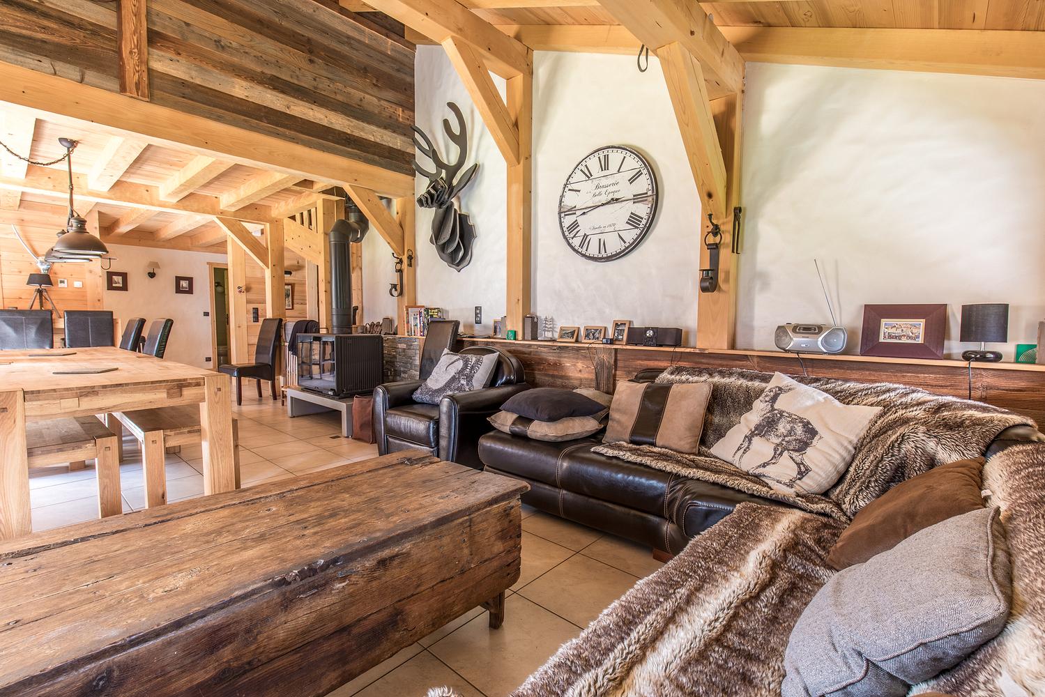 Gîte de 13 personnes dans un chalet Savoyard