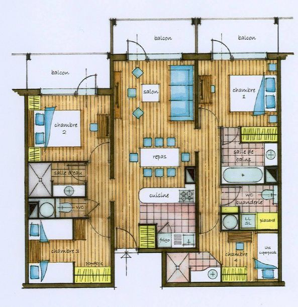 Residence Chalet de Solaise N°599 Avenue Olympique Enrgmt 73304 000095 I8
