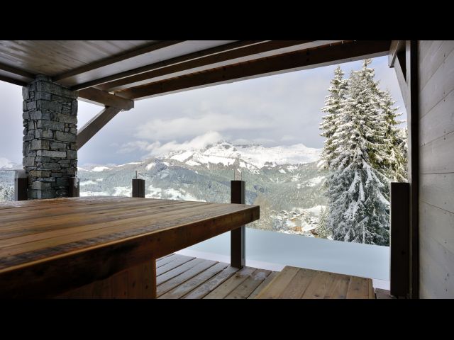 Chalet alpin de luxe - sur les pistes - avec services