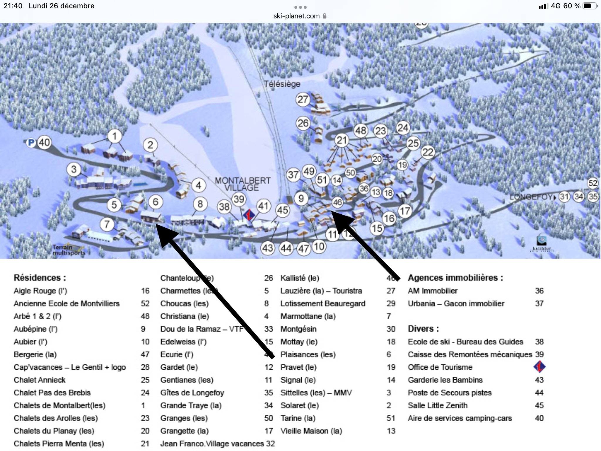 Duplex 45 m2. Belle vue sur la vallée, proche pistes.