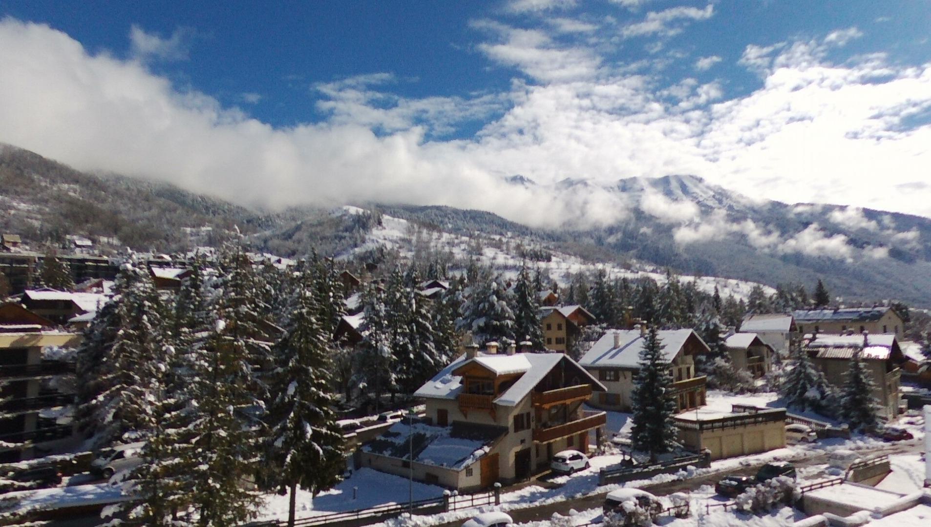 Chalet en hiver
