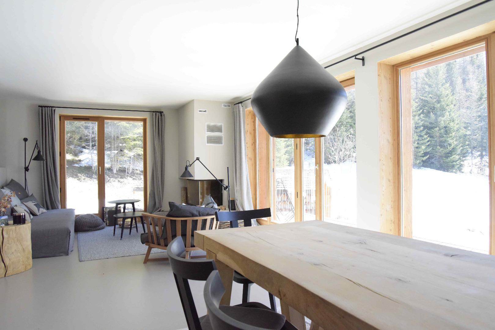 Chalet Umani : Chalet exceptionnel, skis aux pieds aux Arcs 1800