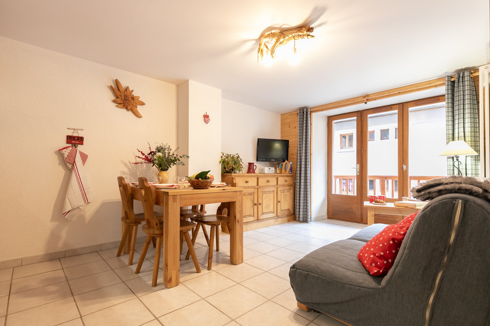 Résidence La Margerie - Appartement La Madeleine -  balcon sud