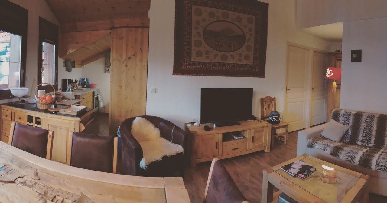 Chalet des Evettes, pieds des pistes, résidence EDELWEISS,