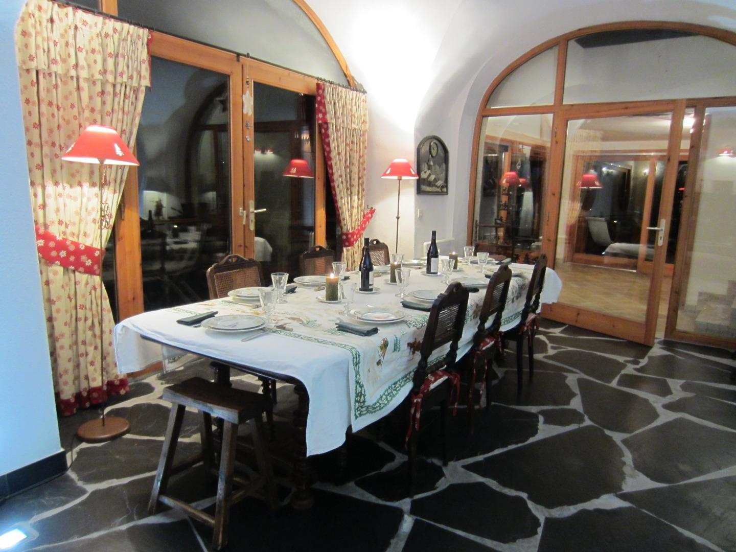  Le chalet du dahu, demi pension, piscine intérieure