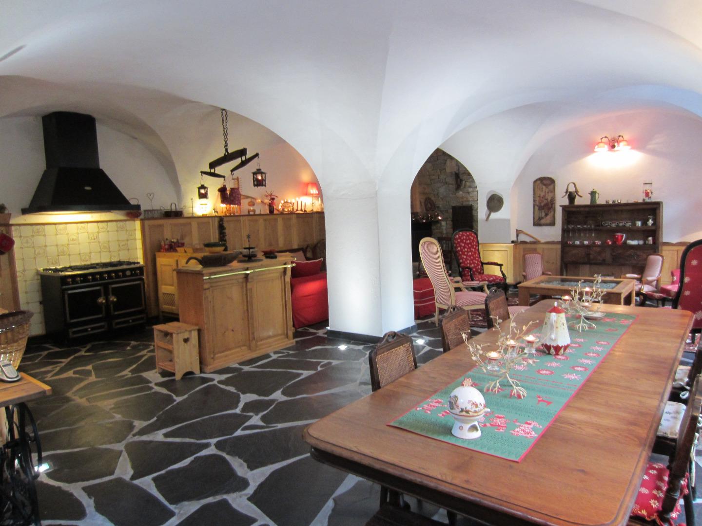  Le chalet du dahu, demi pension, piscine intérieure