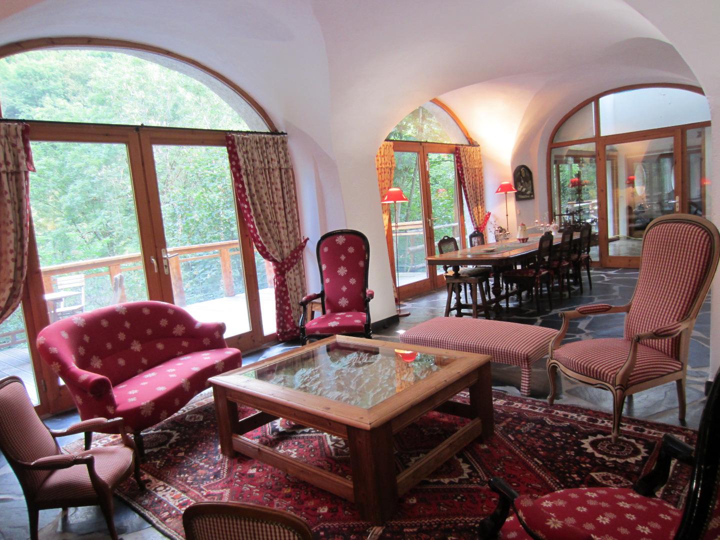  Le chalet du dahu, demi pension, piscine intérieure