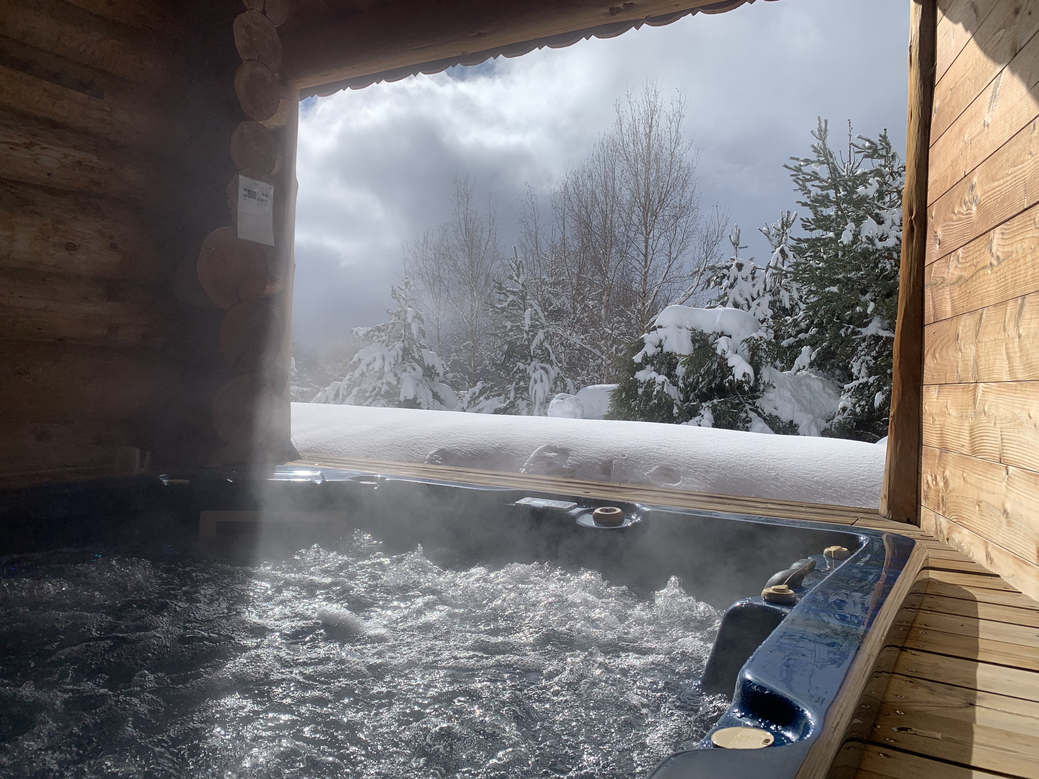 Les Artigues d'en haut, chalet de charme en rondins naturels