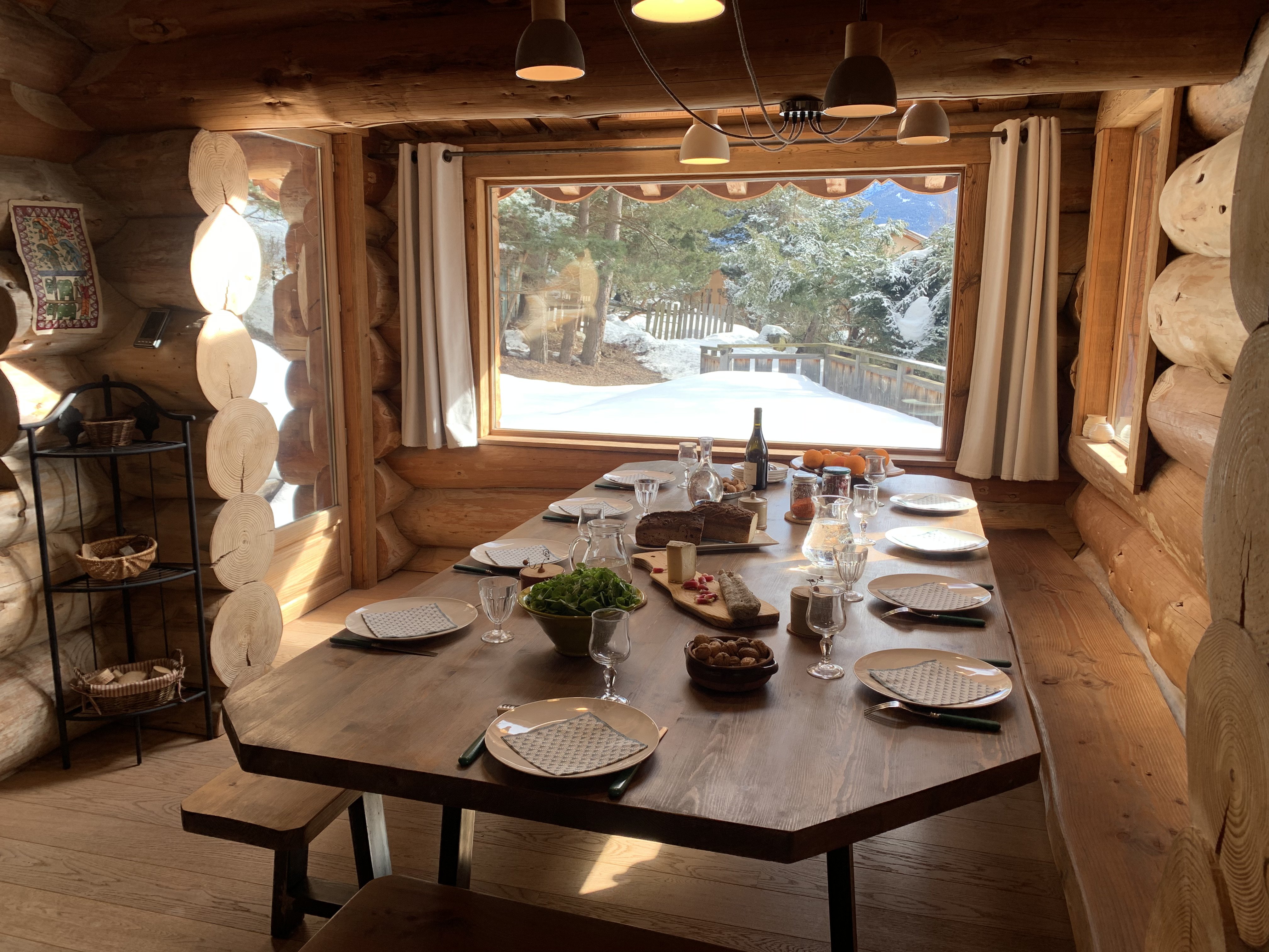 Les Artigues d'en haut, chalet de charme en rondins naturels