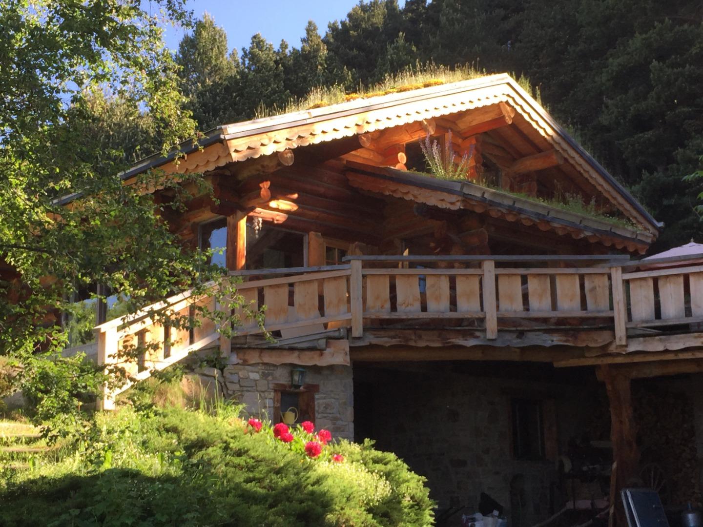 Les artigues d'en haut, chalet de charme en rondins naturels