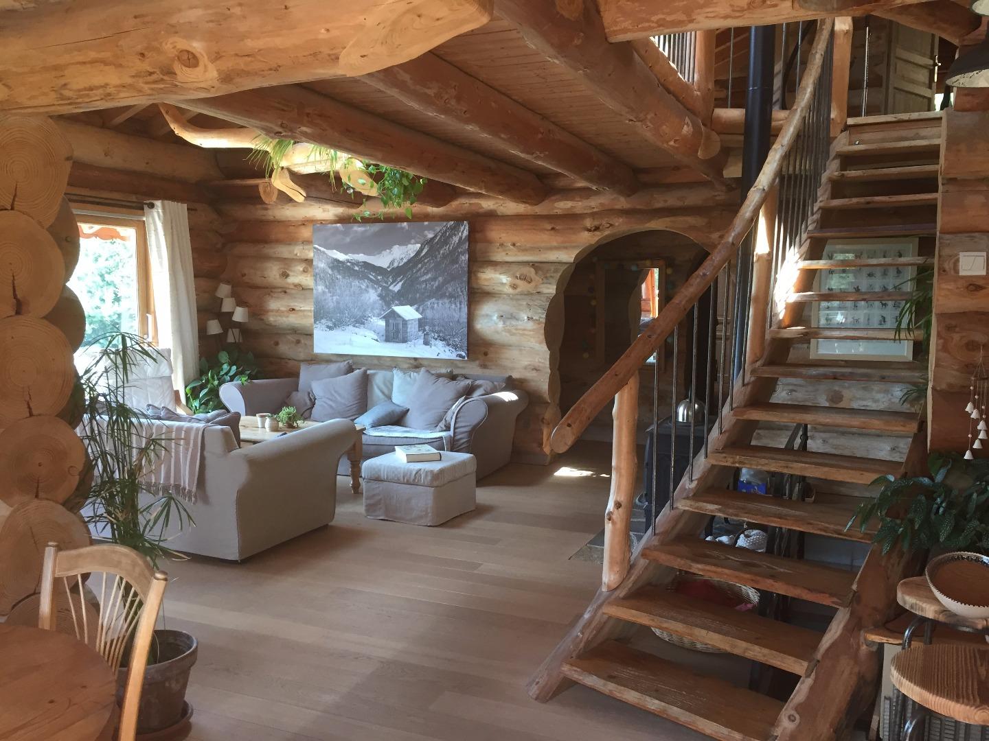 Les Artigues d'en haut, chalet de charme en rondins naturels
