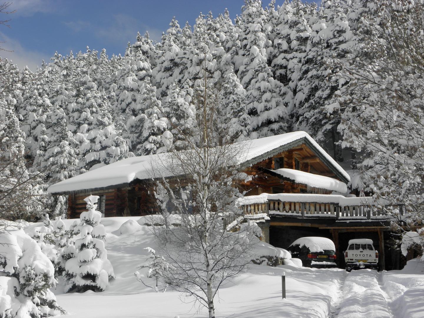 Les Artigues d'en haut, chalet de charme en rondins naturels