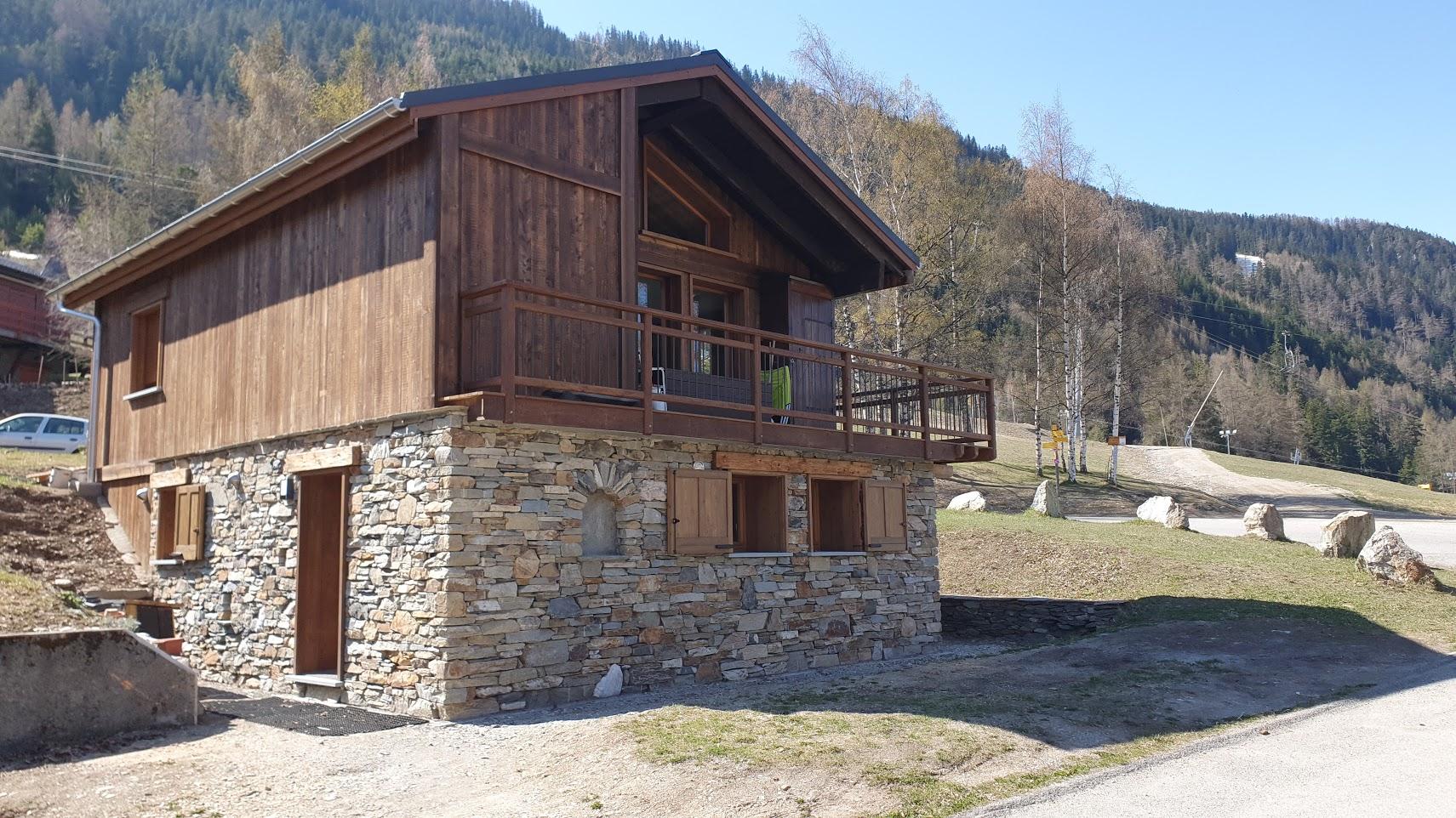 Chalet N°1, avec sauna