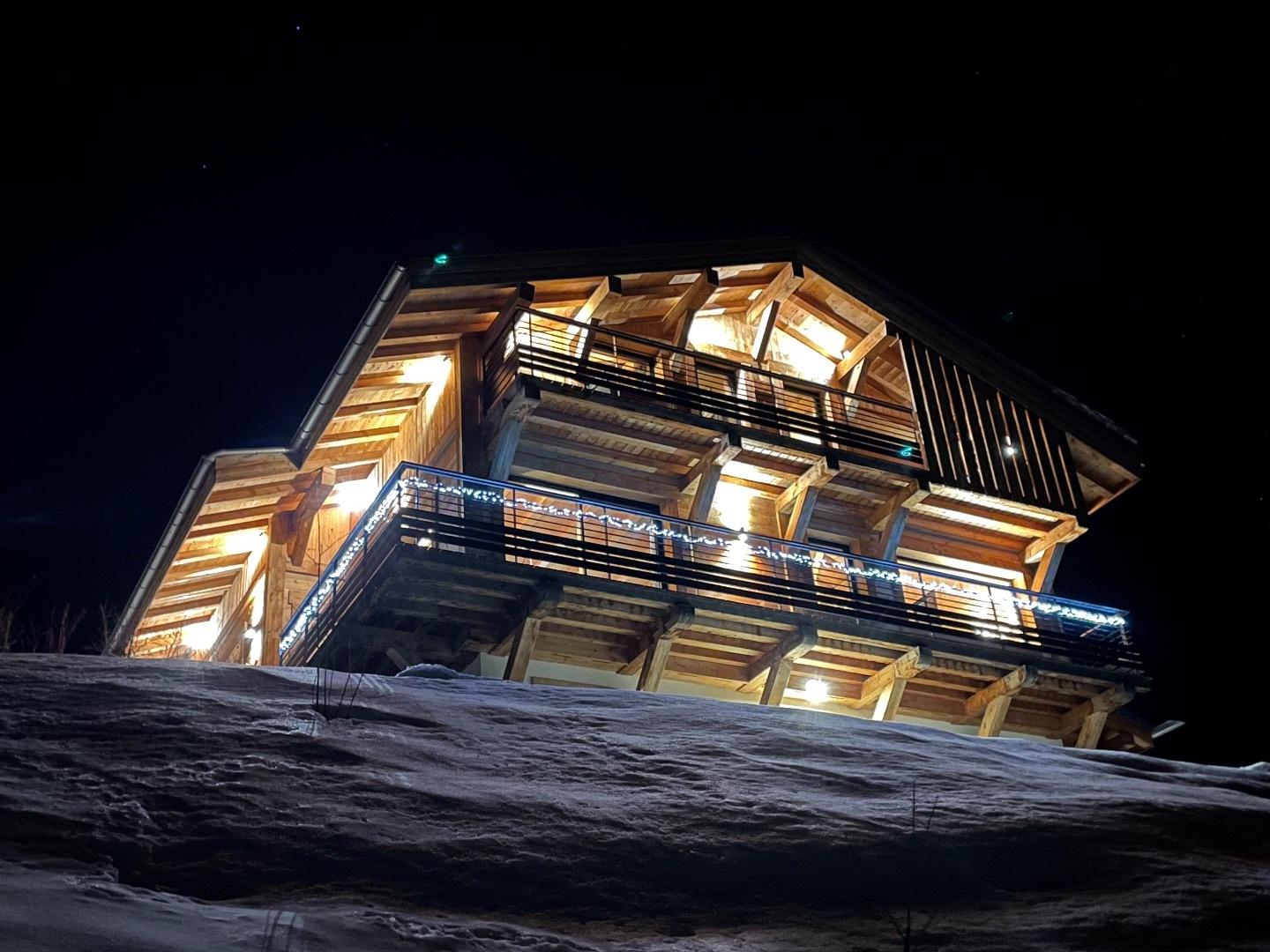 Le Flocon, avec son spa face au Mont-Blanc