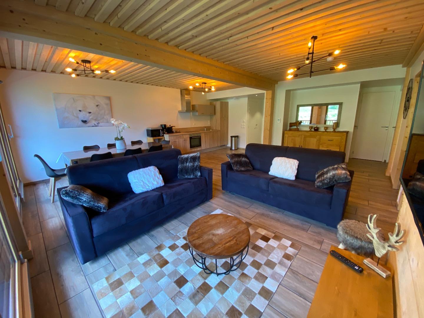 Residence Le Grenier appartement neuf ski aux pieds 8 pers