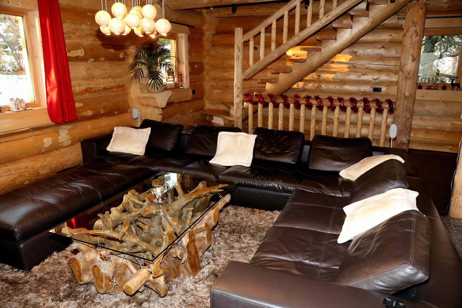 Chalet au centre de FONT-ROMEU sur terrain boisé