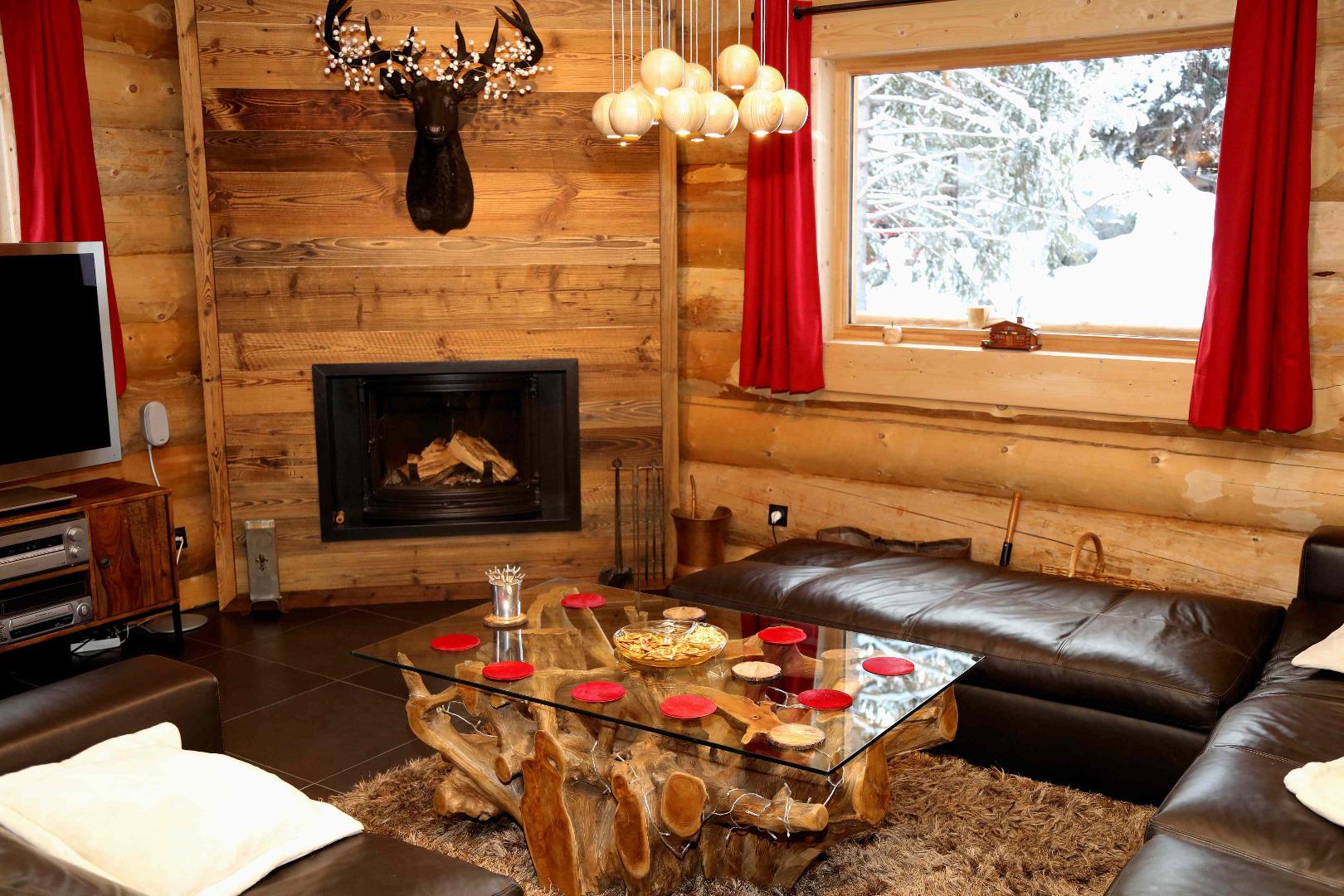 Chalet au centre de FONT-ROMEU sur terrain boisé