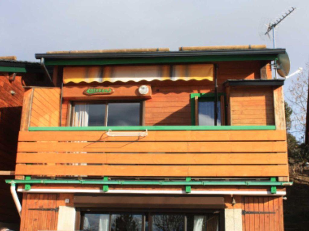 Chalet 7 personnes vue sur la vallee de la cerdagne