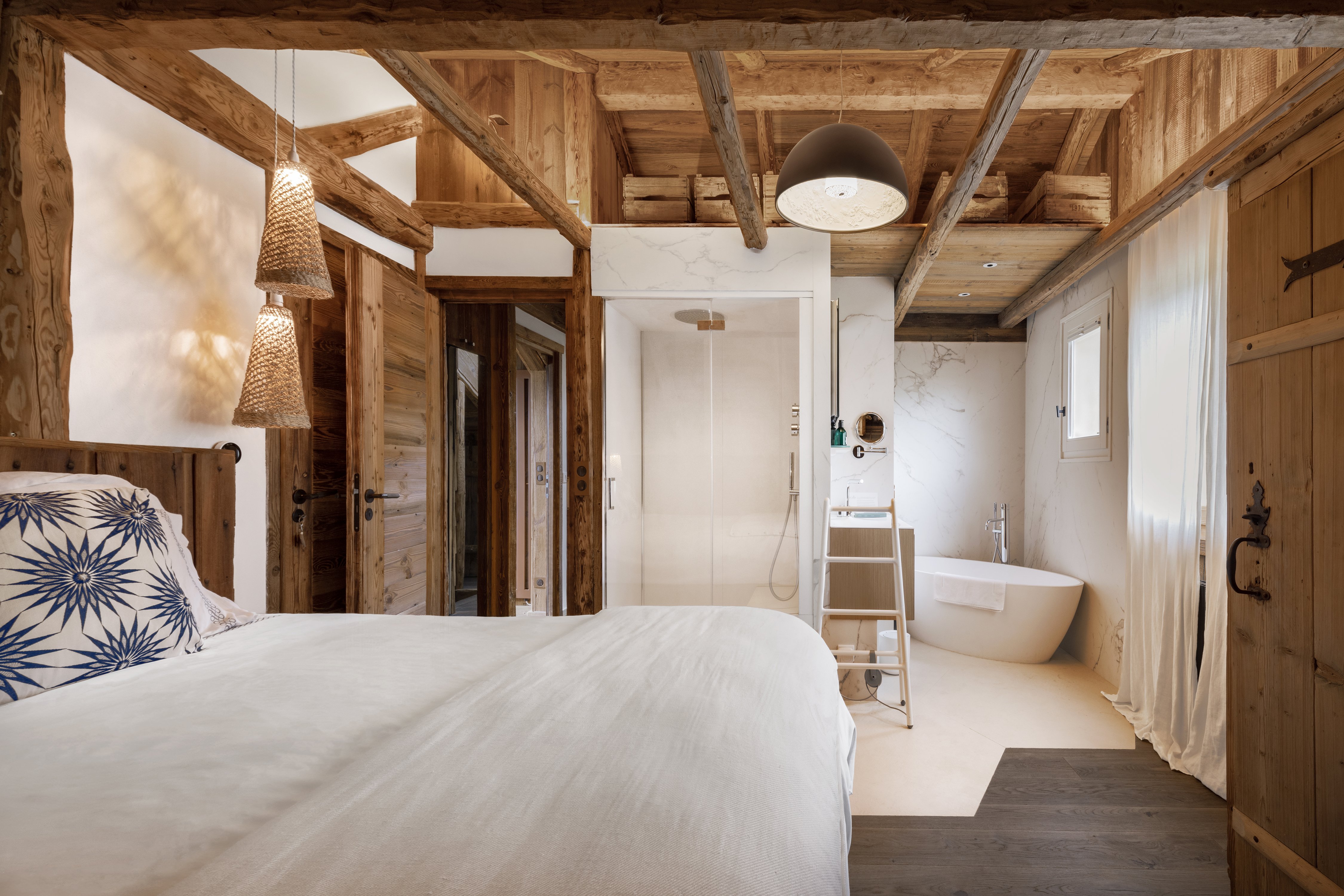 LES CERISES — face au Mont-Blanc — Jacuzzi, hammam, sauna, cinéma…