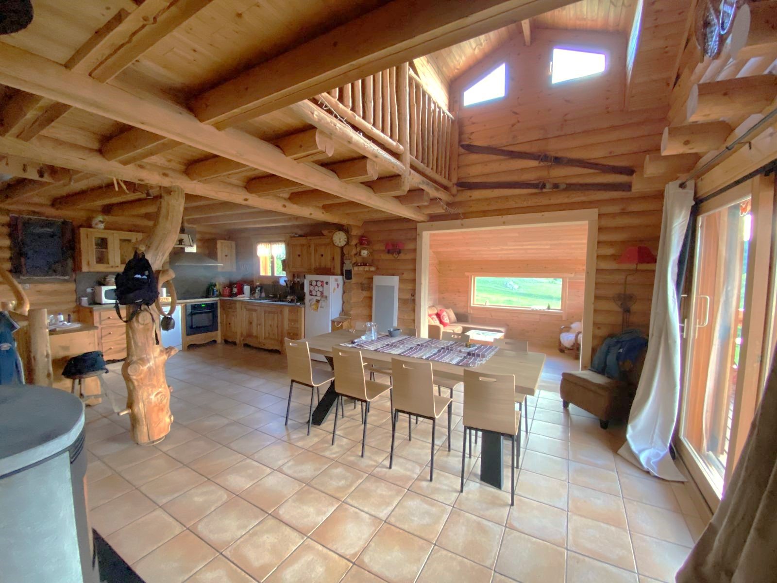Joli chalet en bois pour 8 personnes à BOLQUERE 