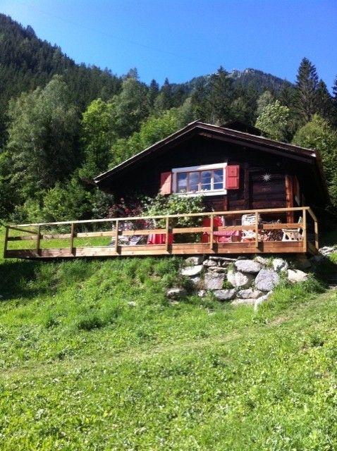 chalet de charme dans Chamonix avec vue panoramique sur le Mont Blanc