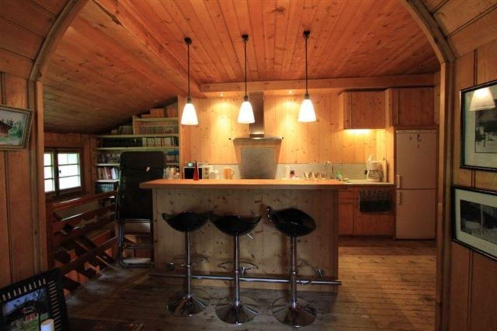 chalet de charme dans Chamonix avec vue panoramique sur le Mont Blanc