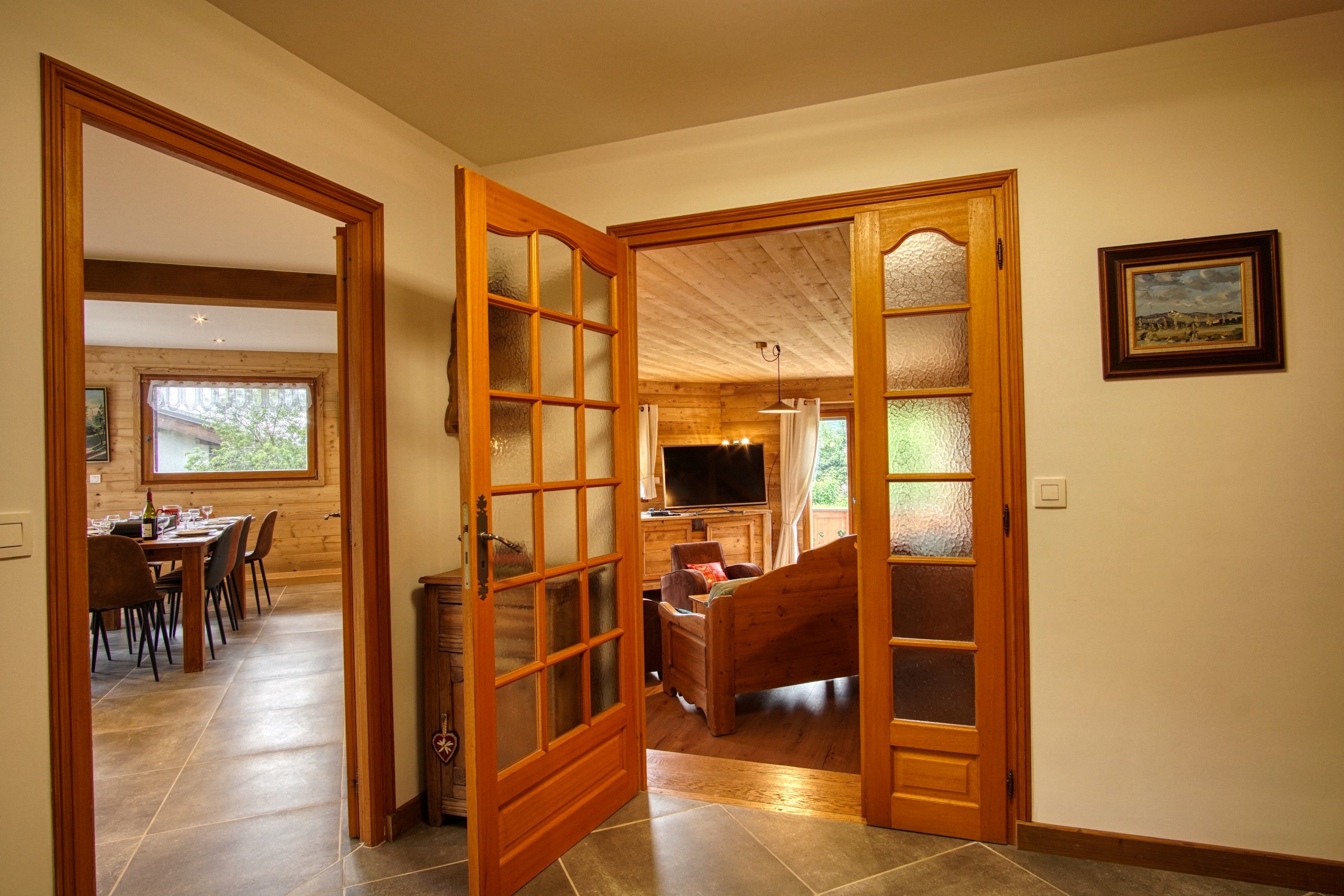 Le Wapiti chalet de charme,au pied des pistes, à 150m du coeur du village