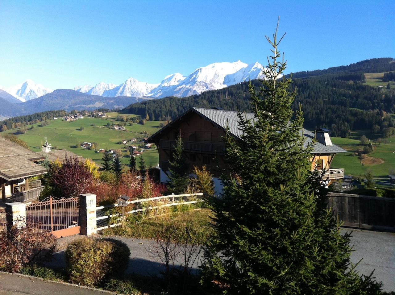 MEGEVE Appart en Chalet - Face au Mont Blanc - 