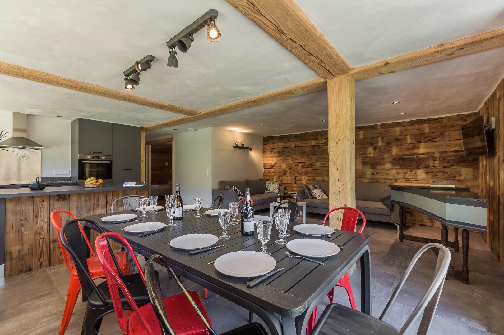 La Pierra Menta, appartement NEUF AVEC SAUNA et VUE IMPRENABLE SUR LES MONTAGNES