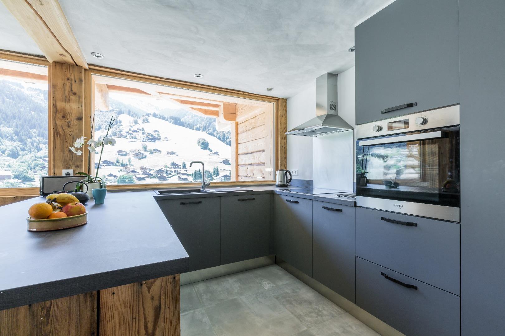 La Pierra Menta, appartement NEUF AVEC SAUNA et VUE IMPRENABLE SUR LES MONTAGNES