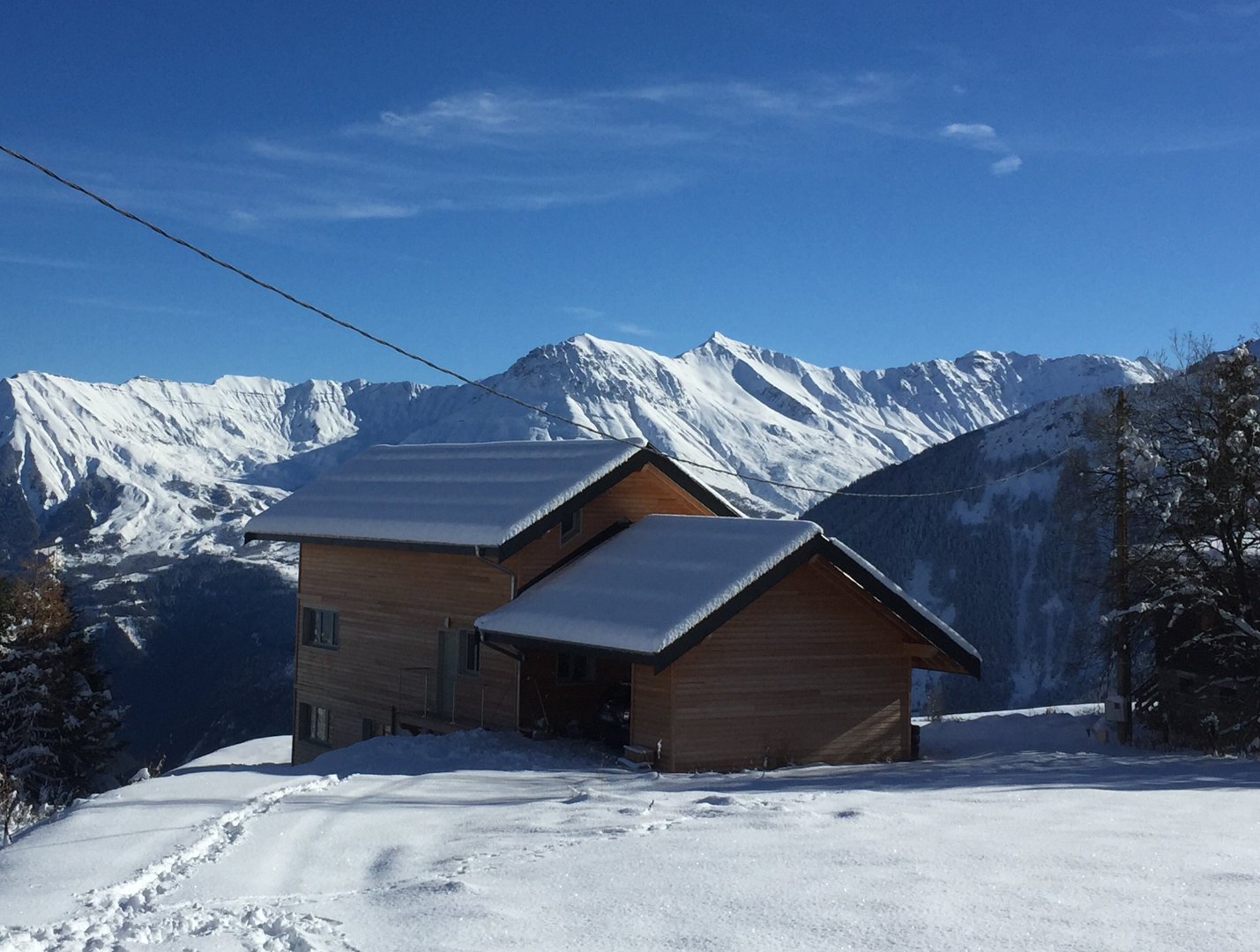 chalet l'ours brun