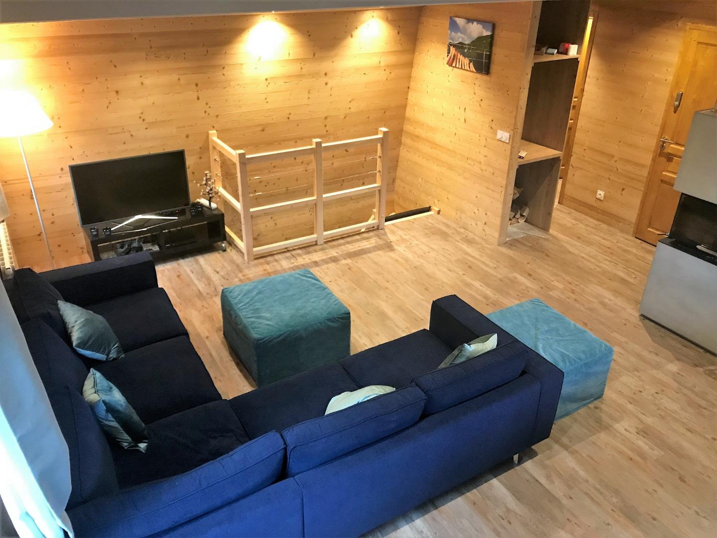 chalet de luxe aux pieds des pistes de ski