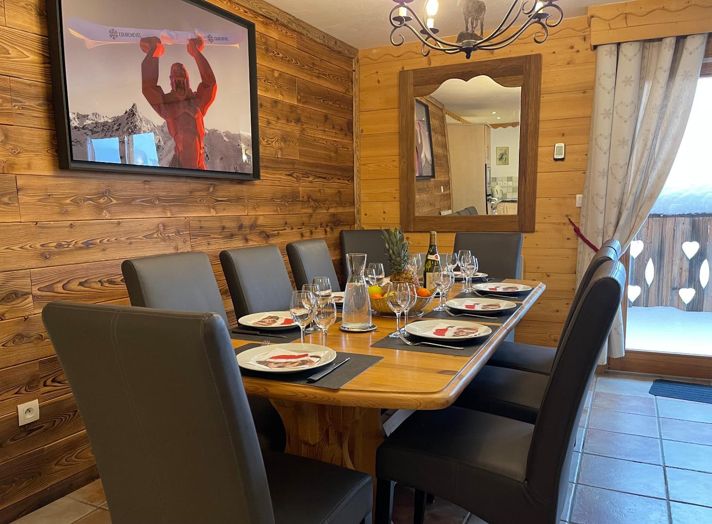CHALET ANTARES LODGE**** / Spa & Sauna/ WiFi/ Courchevel