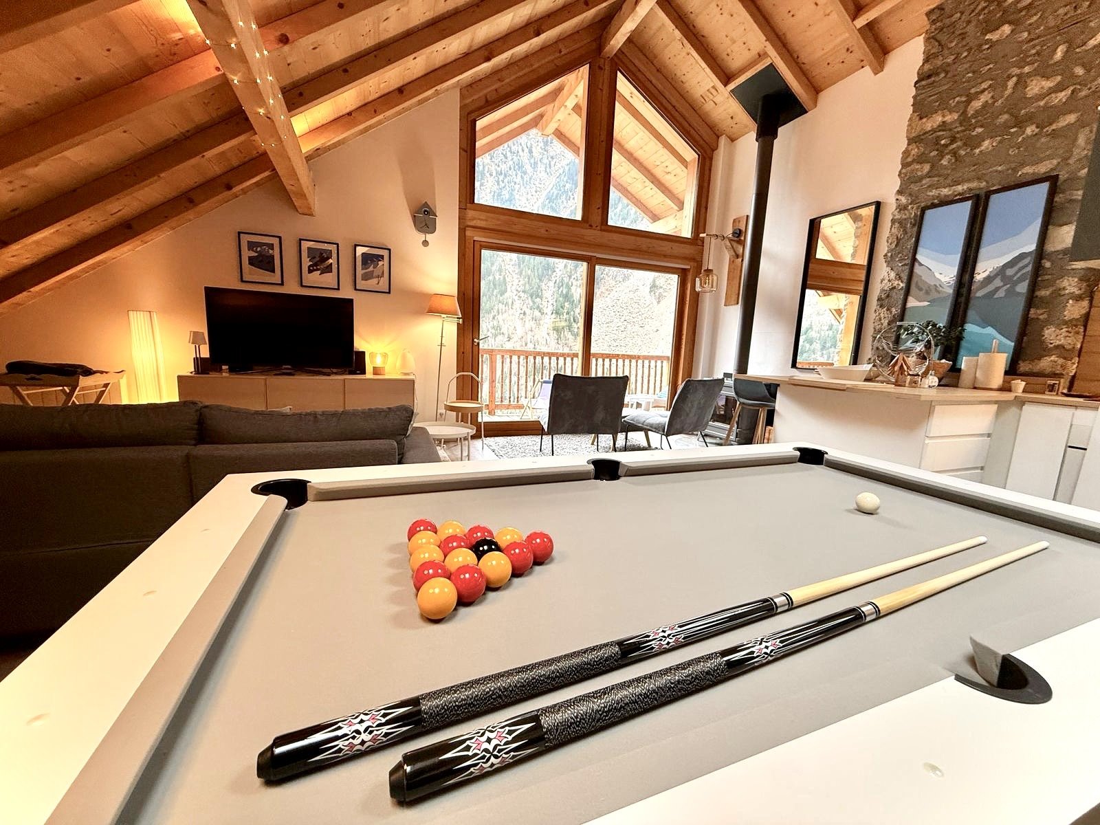 VENOSC-LES 2 ALPES-LE 1618 BILLARD SAUNA