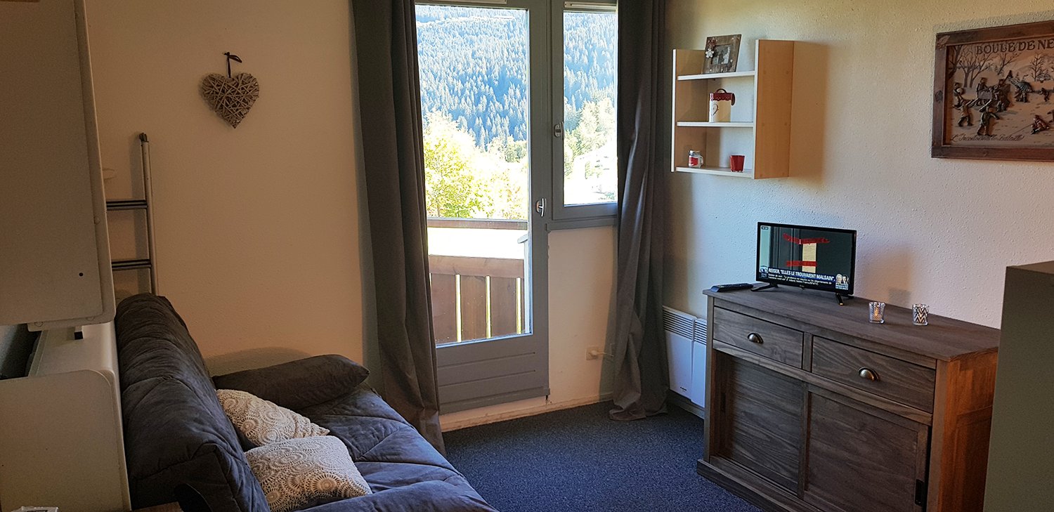 Studio 4 pers. Edelweiss 1, pied des pistes