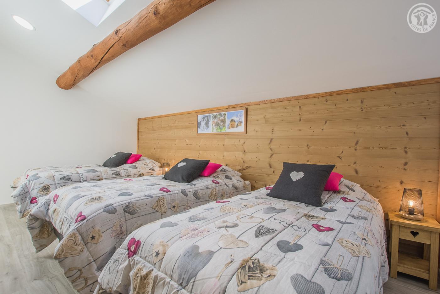  LES MELEZES 6 et 12 PERSONNES AVEC PISCINE INTERIEUR CHAUFFEE