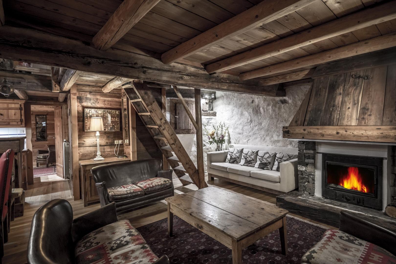 Chalet ferme Fruitière chic rustique sauna 200m de la remontée