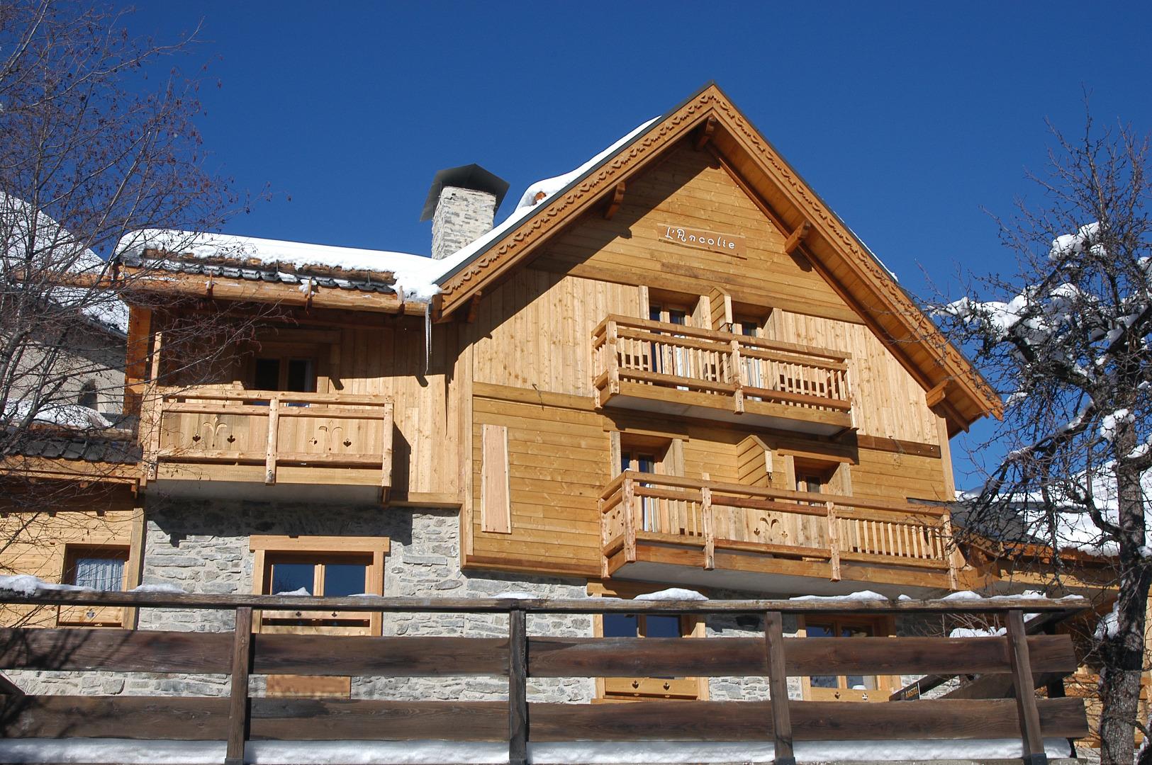 L'Ancolie 5* haut de gamme avec spa et sauna privatifs (superficie chalet : 320 m2)