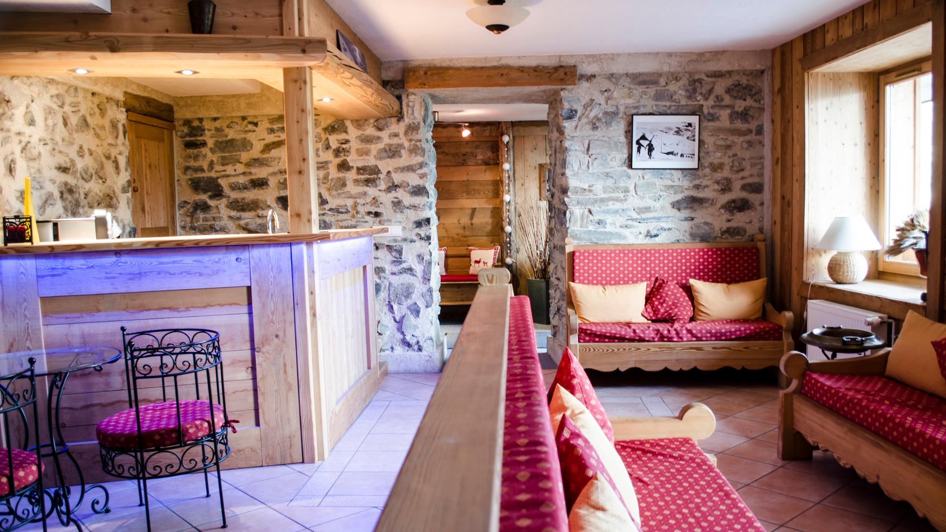 L'Ancolie 5* haut de gamme avec spa et sauna privatifs (superficie chalet : 320 m2)