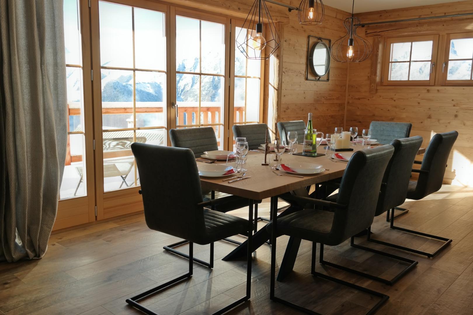 l'Ardoisière 2 **** Chalet d’exception moderne, avec espace bien-être, skis aux pieds