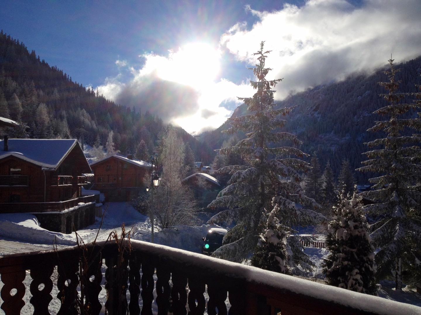 Valfréjus, Appart spacieux lumineux 