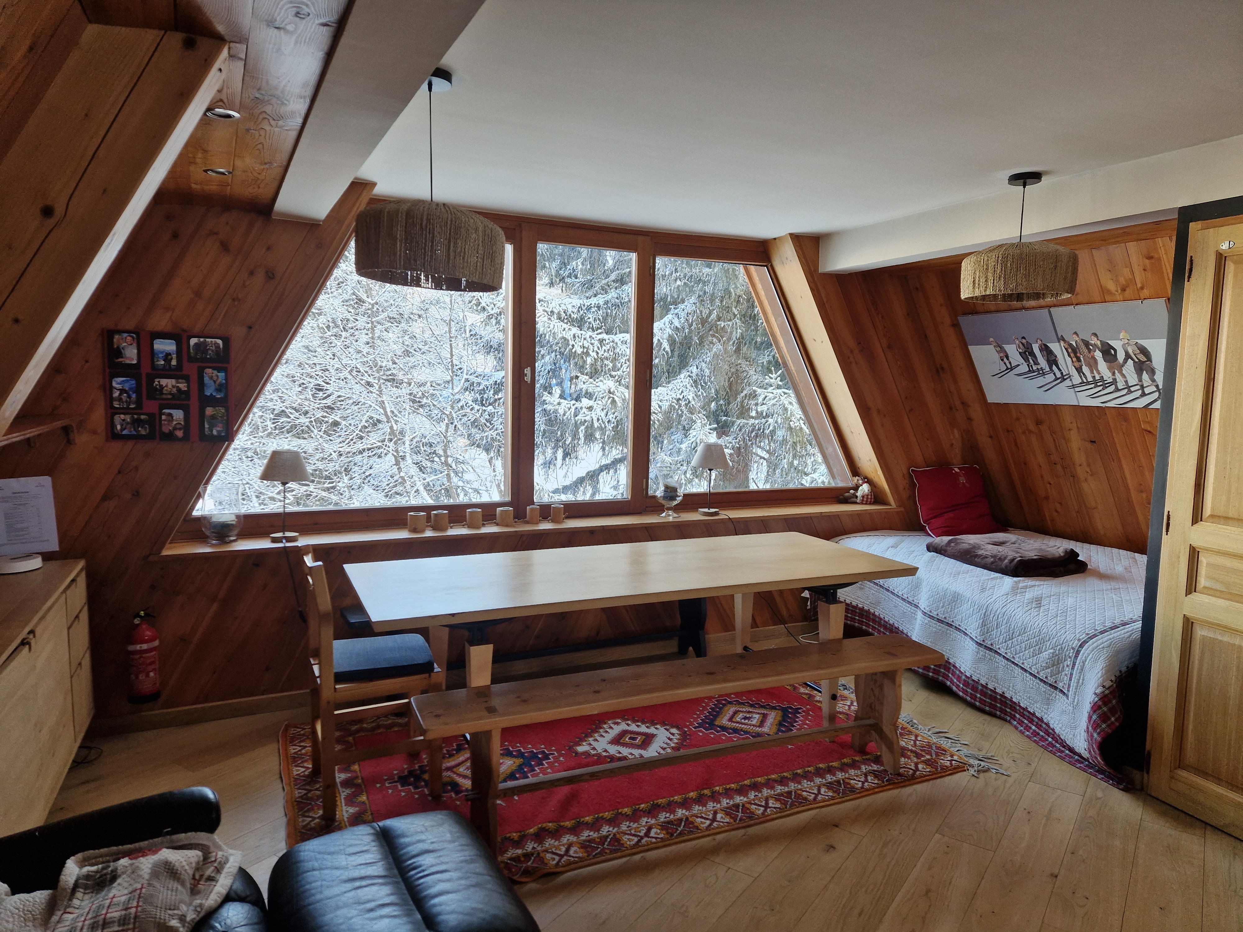 LE CHALET POINTU DE CAPUCINE ****   sur les pistes 