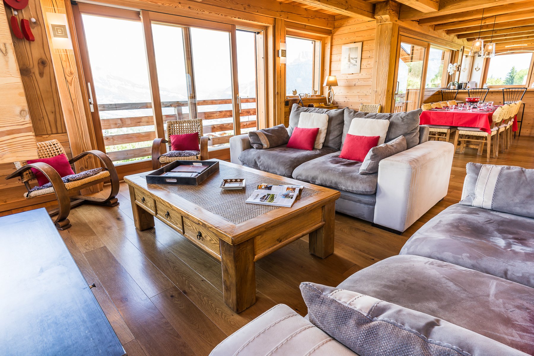 Chalet "La Gélinotte", ETE 2026, haut de gamme, vue panoramique, quartier calme