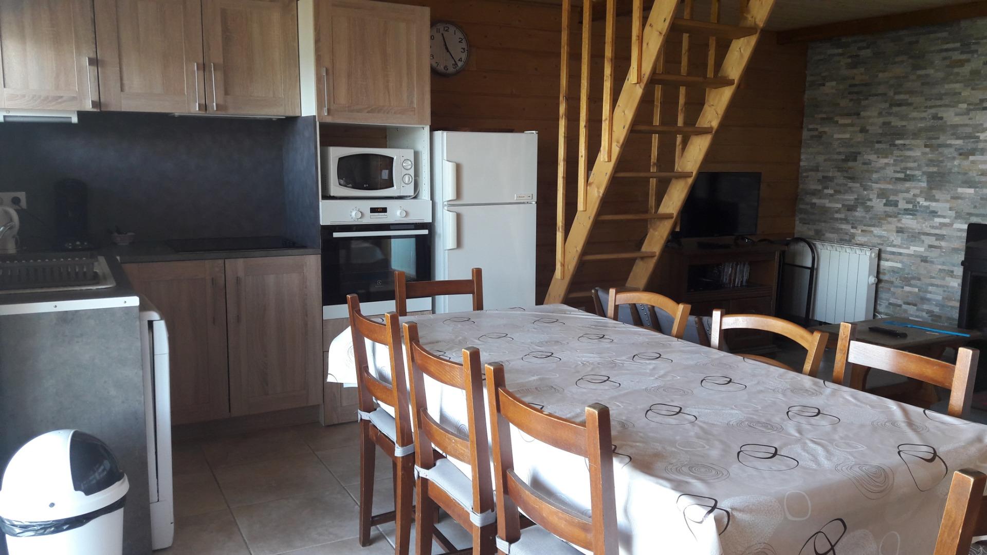chalet 8 pers 4 chambres prat-mataou