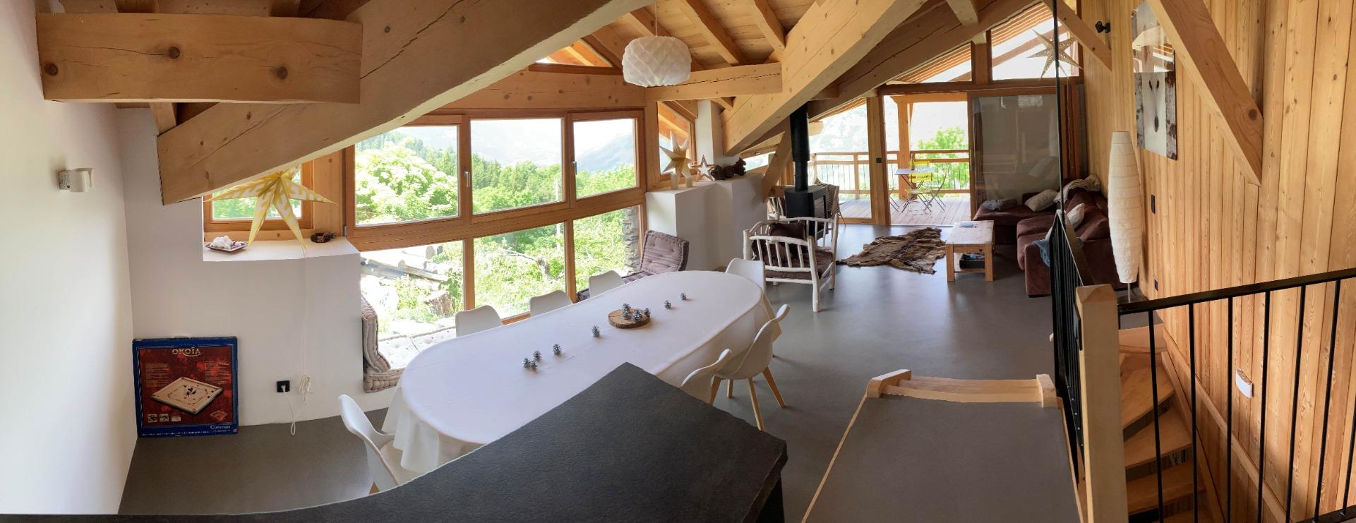 Arc 1600 Chalet neuf avec vue - Touines Peaks